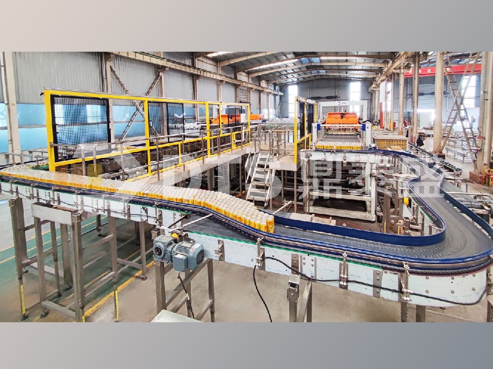 鋁罐飲料自動化裝卸籠